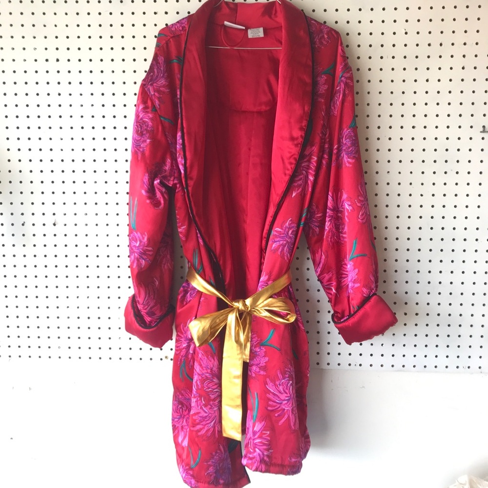 Red and Pink Robe 👘 Party Piece